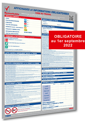 Affichage obligatoire